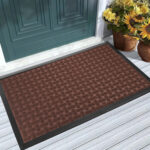 HOME USE πατάκι εισόδου HUH-0211, αντιολισθητικό, 60x40cm, 5mm πάχος, καφέ - 5210131113493 - Image 2