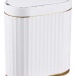 HOME USE κάδος απορριμμάτων HUH-0226 με φωτοκύτταρο, 7lt, λευκός - 5210131122075