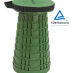 HOME USE πτυσσόμενο καρεκλάκι HUH-0232, αντοχή έως 250kg, 25.5x45cm, πράσινο - 5210131124413