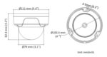 HIKVISION HIWATCH IP κάμερα HWI-D121H, POE, 2.8mm, 2MP, IP67 & IK10 - 6941264098102 - Image 2