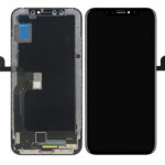 TW INCELL LCD ILCD-015 για iPhone Χ, camera-sensor ring, earmesh, μαύρη - 5210131025628