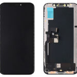 TW INCELL LCD ILCD-016 για iPhone ΧS, camera-sensor ring, earmesh, μαύρη - 5210131025635