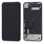 TW INCELL LCD ILCD-017 για iPhone ΧR, camera-sensor ring, earmesh, μαύρη - 5210131025642