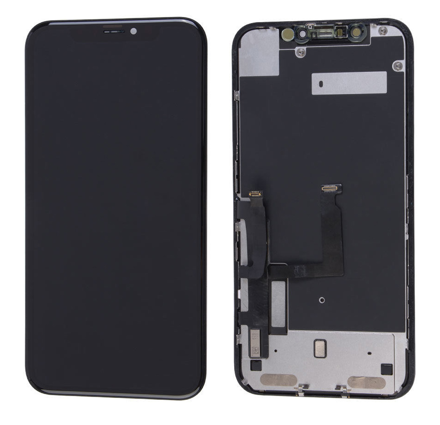 ILCD-017 TW INCELL LCD ILCD-017 για iPhone ΧR, camera-sensor ring, earmesh, μαύρη - 5210131025642 - Image 1