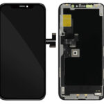 TW INCELL LCD για iPhone 11 Pro, camera-sensor ring, earmesh, μαύρη - 5210131047736