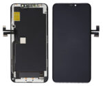 TW INCELL LCD για iPhone 11 Pro Max, camera-sensor ring, earmesh, μαύρη - 5210131047743