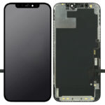 TW INCELL LCD για iPhone 12/12 Pro, camera-sensor ring, earmesh, μαύρη - 5210131047750