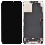 TW INCELL LCD για iPhone 12 Pro Max, camera-sensor ring, earmesh, μαύρη - 5210131047767