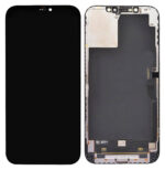 TW INCELL LCD για iPhone 12 Pro Max, camera-sensor ring, earmesh, μαύρη - 5210131047767