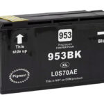Συμβατό Inkjet για HP, 953XL, 50ml, μαύρο - 6952459321660