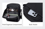 ARCTIC HUNTER τσάντα ώμου K00542, με θήκη tablet 9.7", 4L, μαύρη - 6970672353961 - Image 2