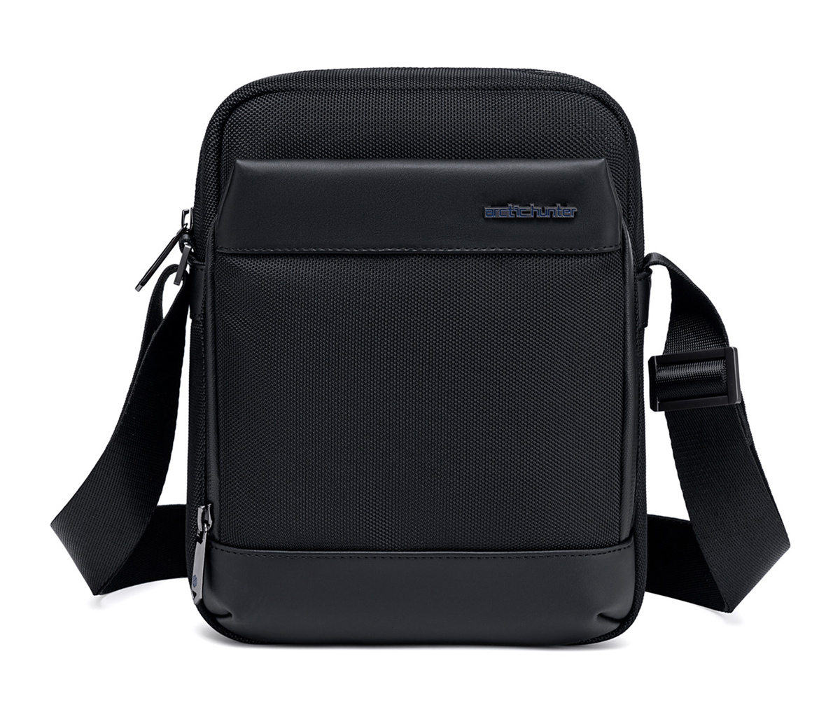 K00679-BK ARCTIC HUNTER τσάντα ώμου K00679, 3.4L, μαύρη - 6970672357594 - Image 1