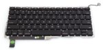 Πληκτρολόγιο για Macbook Pro Unibody A1286/2008/MB470/MB471, US, μαύρο -