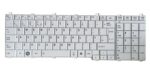 Πληκτρολόγιο για Toshiba Satellite Pro C650/C660/L650/L670, US, λευκό -