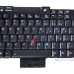 Πληκτρολόγιο για Lenovo Thinkpad R61e, μαύρο -