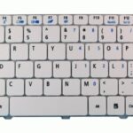 Πληκτρολόγιο για Acer D260/532H/D255/D270/521/533, λευκό -