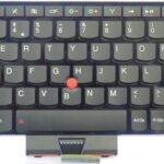 Πληκτρολόγιο για Lenovo Thinkpad E120/E125/E130/E135, μαύρο -