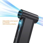 KINZIR 2 σε 1 σκουπάκι χειρός & air duster AD51, 180W, 4000mAh, μαύρο - 5210131128442 - Image 2