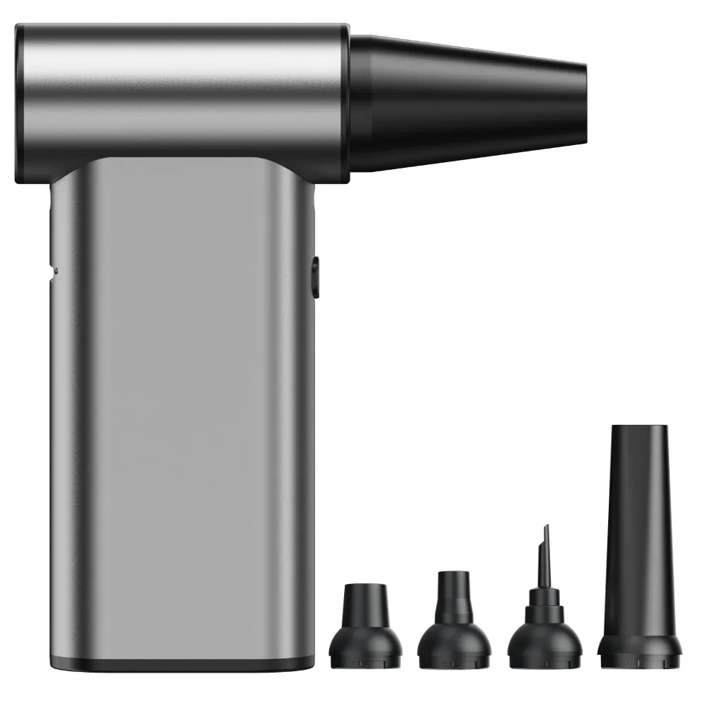 KNZ-AD57 KINZIR ηλεκτρικό air duster AD57, 180W, 8000mAh, γκρι - 5210131106310 - Image 1