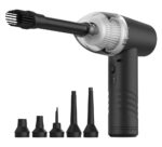 KINZIR 2 σε 1 σκουπάκι χειρός & air duster VC43, 70W, 6000mAh, μαύρο - 5210131106303