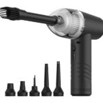 KINZIR 2 σε 1 σκουπάκι χειρός & air duster VC43, 70W, 6000mAh, μαύρο - 5210131106303