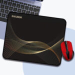 KAKUSIGA mouse pad KSC-1162, 26x21x0.2cm, μαύρο - 6921042133805 - Image 2