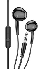 KAKUSIGA earphones με μικρόφωνο KSC-1301, 3.5mm σύνδεση, 14mm, 1.1m, μαύρα - 6921042141596