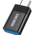 KAKUSIGA αντάπτορας USB-C σε USB KSC-1406, 5Gbps, 4A, μαύρος - 6921042136967