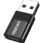 KAKUSIGA αντάπτορας USB-C σε USB KSC-1407, 480Mbps, 60W, μαύρος - 6921042136974