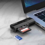 KAKUSIGA card reader KSC-1411 για SD & micro SD, 480Mbps, USB σύνδεση, μαύρο - 6921042139050 - Image 2
