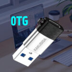 KAKUSIGA αντάπτορας USB-C σε USB KSC-1421, 5Gbps, 18W, γκρι - 6921042143170 - Image 2