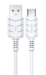 KAKUSIGA καλώδιο USB-C σε USB KSC-710, 3A, 480Mbps, 1.2m, λευκό - 6921042121116