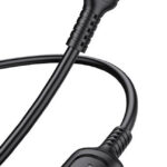 KAKUSIGA καλώδιο micro USB σε USB KSC-805, 2.4A, 480Mbps, 1m, μαύρο - 6921042126647
