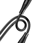 KAKUSIGA καλώδιο ήχου 3.5mm KSC-893, AUX, 1m, μαύρο - 6921042143729