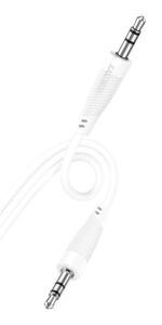 KAKUSIGA καλώδιο ήχου 3.5mm KSC-893, AUX, 1m, λευκό - 6921042143736