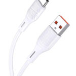 KAKUSIGA καλώδιο USB-C σε USB KSC-953, σιλικόνης, 3A, 480Mbps, 1m, λευκό - 6921042128993