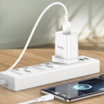 KAKUSIGA καλώδιο USB-C σε USB KSC-982, 3A, 480Mbps, 1m, λευκό - 6921042138794 - Image 2