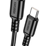KAKUSIGA καλώδιο USB-C σε USB-C KSC-982, 60W, 480Mbps, 1m, μαύρο - 6921042139876