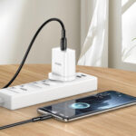 KAKUSIGA καλώδιο USB-C σε USB-C KSC-984, σιλικόνης, 60W, 480Mbps, 1m, μαύρο - 6921042141855 - Image 2