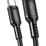 KAKUSIGA καλώδιο Lightning σε USB-C KSC-984, σιλικόνης, 27W, 480Mbps, 1m, μαύρο - 6921042141831