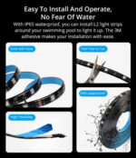 SONOFF smart LED καλωδιοταινία L2-5M, αδιάβροχη, RGB, WiFi & BT, 5m - 6920075776706 - Image 2