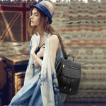ROXXANI γυναικεία τσάντα πλάτης LBAG-0018, μαύρη - 5210131065594 - Image 2