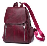 ROXXANI γυναικεία τσάντα πλάτης LBAG-0019, κόκκινη - 5210131073681