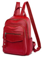 ROXXANI γυναικεία τσάντα πλάτης LBAG-0020, κόκκινη - 5210131073698 - Image 2