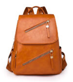 ROXXANI γυναικεία τσάντα πλάτης LBAG-0027, καφέ - 5210131095164