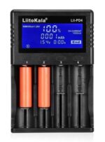 LIITOKALA φορτιστής LII-PD4 για μπαταρίες NiMH/CD, Li-Ion, IMR, 4 slots - 5210131012772 - Image 2