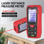 UNI-T laser μετρητής απόστασης LM100A, m/ft/in, 100m - 6935750570098 - Image 2