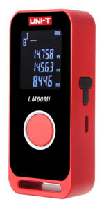 UNI-T μίνι laser μετρητής απόστασης LM60Mi, επαναφορτιζόμενος, m/ft/in, 60m - 6935750560327