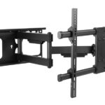 BRATECK επιτοίχια βάση τηλεόρασης LPA49-463D, 37-70", 60kg, heavy duty, full motion - 5210131011577