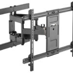 BRATECK επιτοίχια βάση τηλεόρασης LPA61-466, 37-80", έως 60kg, full motion - 5210131011690